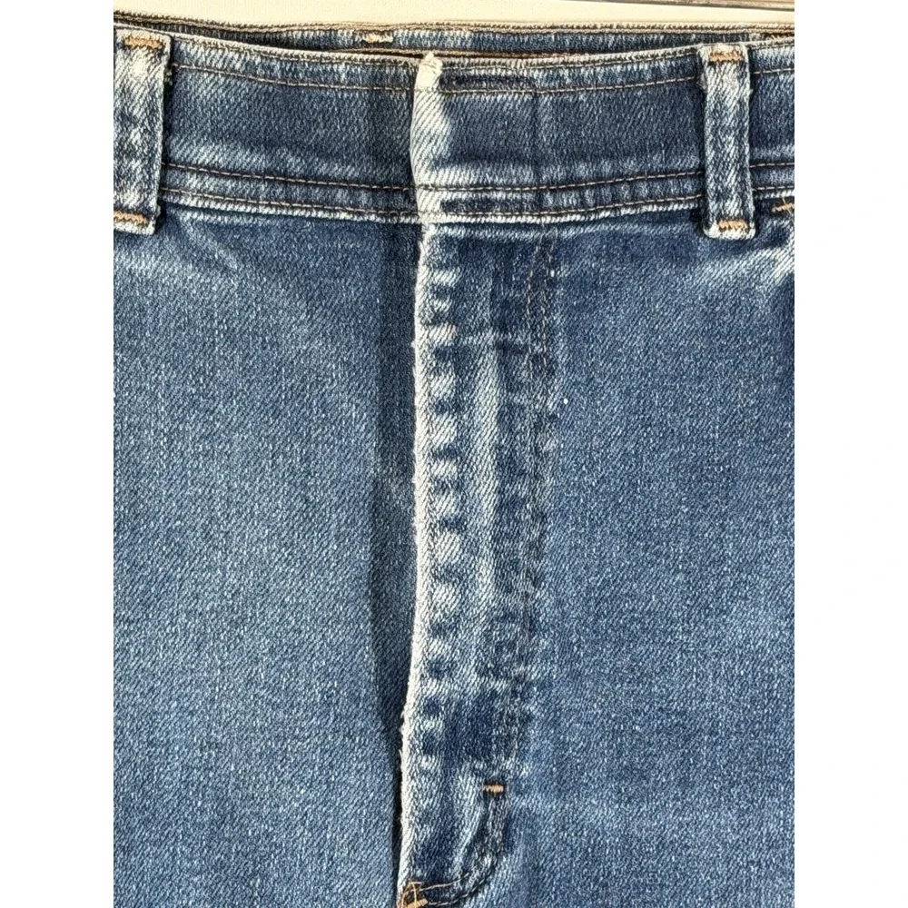 Wrangler Jeans Mens 36x30 Blue Straight Leg Classic Denim Mid‎ Wash